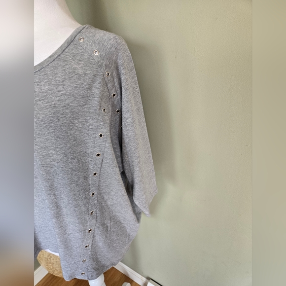 Michael Michael Kors Top sz Medium Gray - Picture 2 of 5